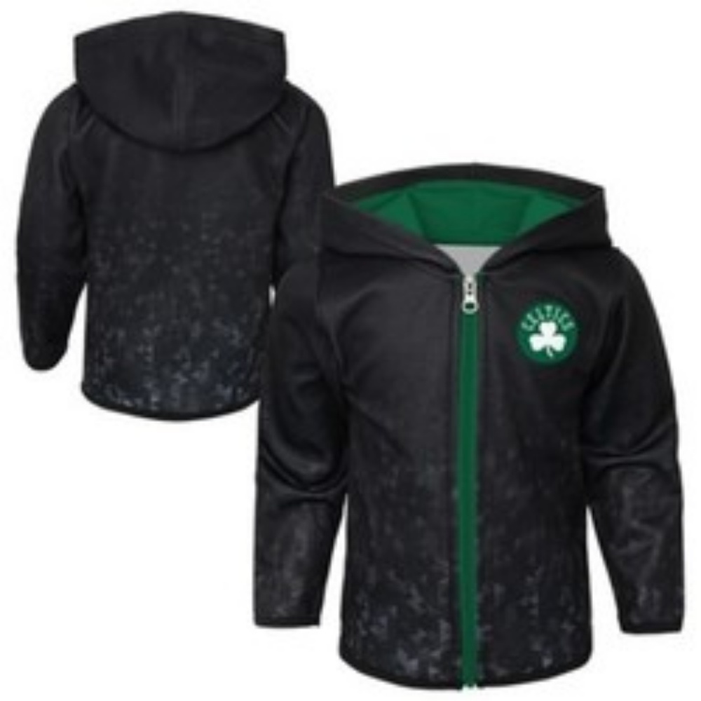 Boston Celtics Toddler Baseline  Hoodie